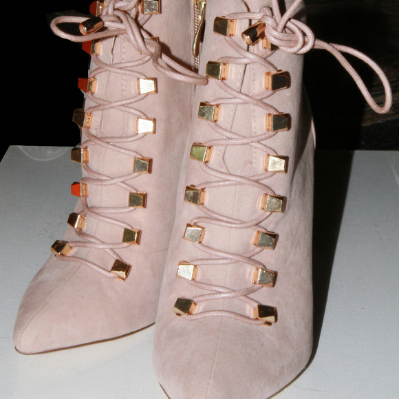 Liliana Shoes - Rose Gold Liliana Booties/ Ankle Boots